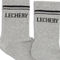 LECHERY Unisex Varsity Striped Half-crew Socks - Image 3 of 4