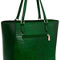 ELLEN TRACY CROCO SHOULDER TOTE WITH ET DANGLE - Image 2 of 3