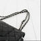 Chanel Black Patent Calf Quilted Calf Leather Medium Classic Double Flap Handbag - Image 2 of 5