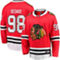 Fanatics Branded Men's Connor Bedard Red Chicago Blackhawks 2023 NHL Draft Home Breakaway Player Jersey - Image 2 of 4