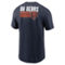 Nike Men's Navy Chicago Bears Blitz Essential T-Shirt - Image 4 of 4