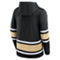 Fanatics Branded Men's Black Vegas Golden Knights Puck Deep Lace-Up Pullover Hoodie - Image 4 of 4