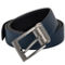 CHAMPS Men's Leather One Size Reversible and Adjustable Belt, BlackBrown - Image 5 of 5