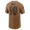 Nike Men's T.J. Watt Brown 2023 Salute To Service Name & Number T-Shirt - Image 4 of 4