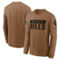 Nike Men's Brown Buffalo Bills 2023 Salute To Service Long Sleeve T-Shirt - Image 1 of 4