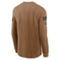 Nike Men's Brown Buffalo Bills 2023 Salute To Service Long Sleeve T-Shirt - Image 4 of 4