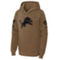 Nike Youth Brown Detroit Lions 2023 Salute to Service Club Fleece Pullover Hoodie - Image 3 of 4