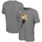 Nike Unisex Heather Charcoal Denver Nuggets Team Mascot T-Shirt - Image 2 of 4