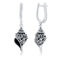 Bella Silver Sterling Silver Oxidized Seashell Dangle Earrings - Image 1 of 2