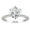 Charles & Colvard 1.90cttw Moissanite Solitaire Ring in 14k White Gold - Image 1 of 5