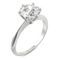 Charles & Colvard 1.90cttw Moissanite Solitaire Ring in 14k White Gold - Image 2 of 5