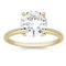 Charles & Colvard 1.90cttw Moissanite Round Solitaire Ring in 14k Yellow Gold - Image 1 of 5