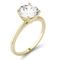 Charles & Colvard 1.90cttw Moissanite Round Solitaire Ring in 14k Yellow Gold - Image 2 of 5