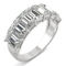 Charles & Colvard 4.06cttw Moissanite Emerald Cut Eternity Band in 14k White Gold - Image 2 of 5