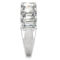 Charles & Colvard 4.06cttw Moissanite Emerald Cut Eternity Band in 14k White Gold - Image 3 of 5