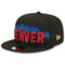 New Era Men's Black Denver Nuggets 2023/24 City Edition 59FIFTY Fitted Hat - Image 4 of 4