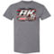 RFK Racing Men's RFK Racing Heather Gray Brad Keselowski Castrol Edge Car T-Shirt - Image 4 of 4