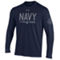 Under Armour Men's Navy Navy Midshipmen Silent Service Sub Long Sleeve T-Shirt - Image 3 of 4