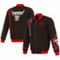 JH Design Men's Black Chicago Bulls 2023/24 City Edition Full-Zip Bomber Jacket - Image 1 of 4