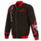 JH Design Men's Black Chicago Bulls 2023/24 City Edition Full-Zip Bomber Jacket - Image 3 of 4