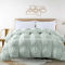 Pintuck Stitch White Duck Down Comforter - Image 1 of 2