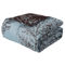 VCNY Home Blue and Chocolate Leaf Bed-in-a-Bag Comforter Set - Image 3 of 5