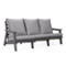 Inspired Home Hiba Outdoor 4pc Seating Group - Image 4 of 5