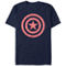 Mad Engine Mens Avengers Captain America Flower Fill T-Shirt - Image 1 of 2