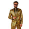 OppoSuits Men's Suit - Golden Geo Star - Black - Image 2 of 4