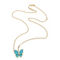 Van Cleef & Arpels Two Butterfly Fashion Pendant Pre-Owned - Image 2 of 3