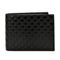 Gucci Men's Microguccissima GG Black Leather Trifold ID Wallet (New) - Image 1 of 4