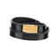Saint Laurent Opyum Black Patent Leather Double Wrap Bracelet (New) - Image 5 of 5