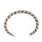Saint Laurent Silver Gunmetal Chain Link Cuff Bracelet (New) - Image 2 of 4