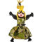 Prada Trick Pelle Felce Green Dress Jasmine Doll Keyring Key Charm (New) - Image 1 of 5