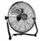 Vie Air 14 Inch Twin Pack Industrial High Velocity Heavy Duty Metal Floor Fan wi - Image 3 of 5