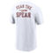 Nike Men's White Florida State Seminoles Blitz 2-Hit T-Shirt - Image 4 of 4