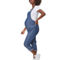 Stowaway Collection Maternity Cropped Overalls - Image 2 of 4