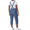 Stowaway Collection Maternity Cropped Overalls - Image 3 of 4