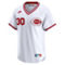 Nike Men's Ken Griffey White Cincinnati Reds Throwback Cooperstown Limited Jersey - Image 3 of 4