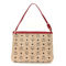 MCM Visetos Liz Shopper Tote Pouch Beige Ruby Red (Pre-Owned) - Image 1 of 5