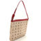 MCM Visetos Liz Shopper Tote Pouch Beige Ruby Red (Pre-Owned) - Image 3 of 5