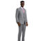 Stacy Adams Hybrid Fit 3 Piece Suit Set Sharkskin w/ Expandable Waistband - Image 4 of 5