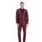 Tazzio Slim Fit 3pc Sharkskin Suit Set - Image 1 of 5