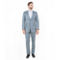 Tazzio Sharkskin 2pc Suit Set Slim Fit - Image 1 of 5