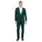 Tazzio Slim Fit 2 PC Solid Suit Set - Image 1 of 5