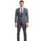 Tazzio Ultra-Slim 3PC Plaid Suit Set - Image 1 of 5