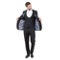 Tazzio Hybrid Fit 3pc Tuxedo Suit Set w/ Satin Shawl Collar - Image 2 of 5