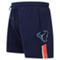 Pro Standard Men's Navy Houston Texans H Town Fleece Shorts - Image 3 of 4