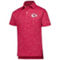 Wes & Willy Youth Red Kansas City Chiefs Cloudy Yarn Polo - Image 3 of 4