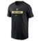 Nike Men's Black Army Black Knights 2024 Sideline Performance T-Shirt - Image 3 of 4